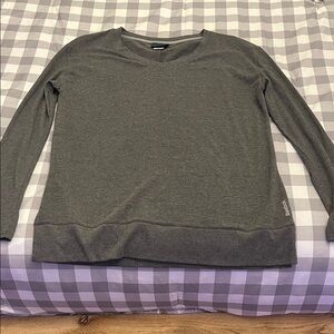 Reebok Charcoal Long Sleeve Shirt